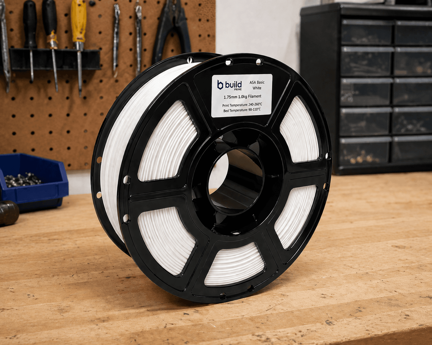 Build Prime White ASA spool